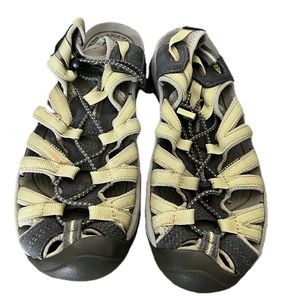 Keen Women's closed toe Sandals Yellow/green US Size 8.5